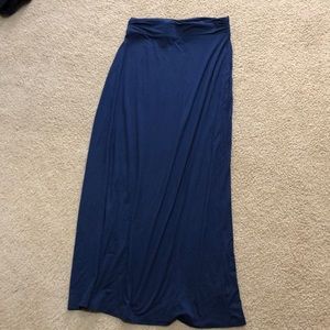 Levi blue maxi skirt; so soft!!